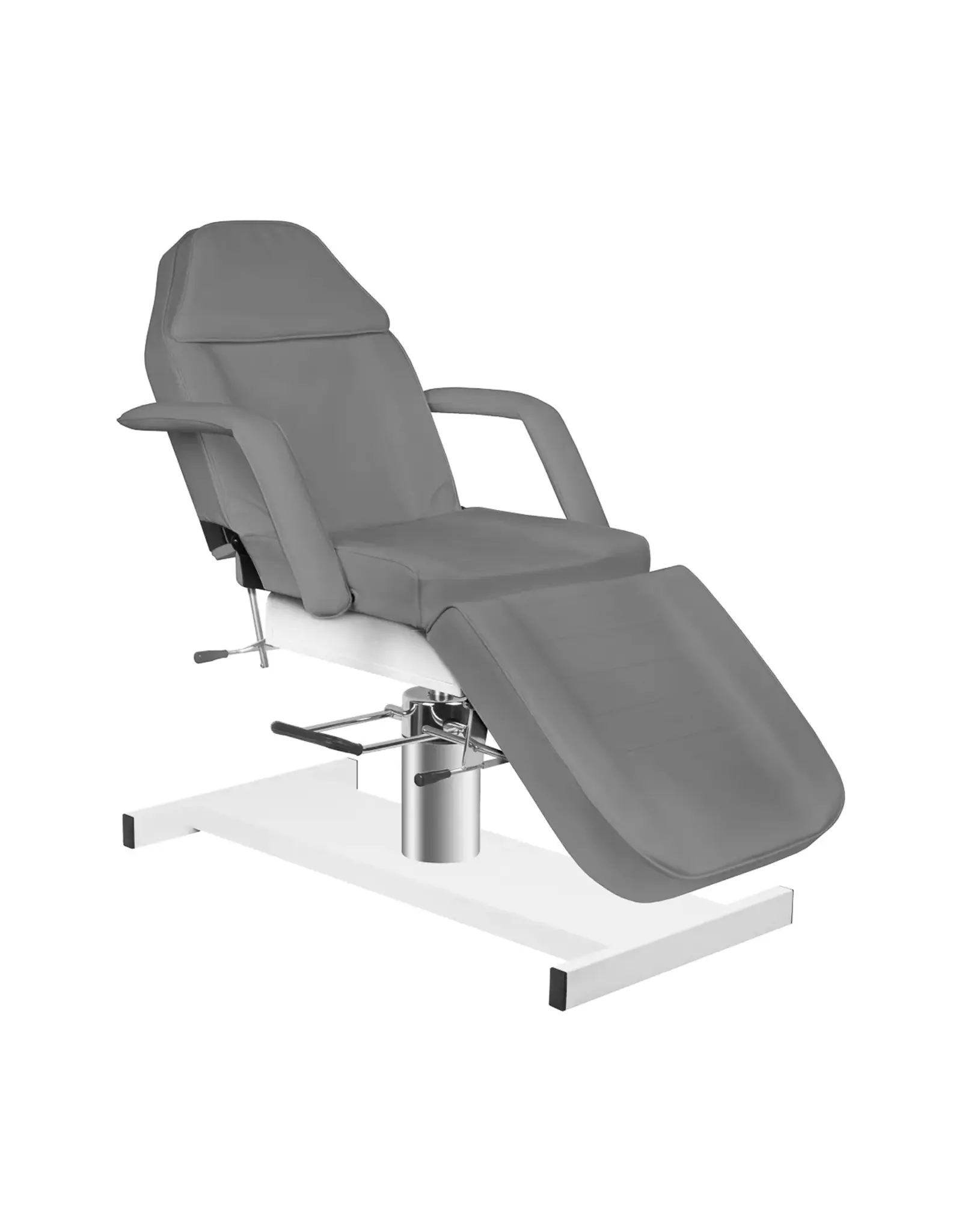 Mega Beauty Shop® Behandelstoel/Pedicurestoel grijs