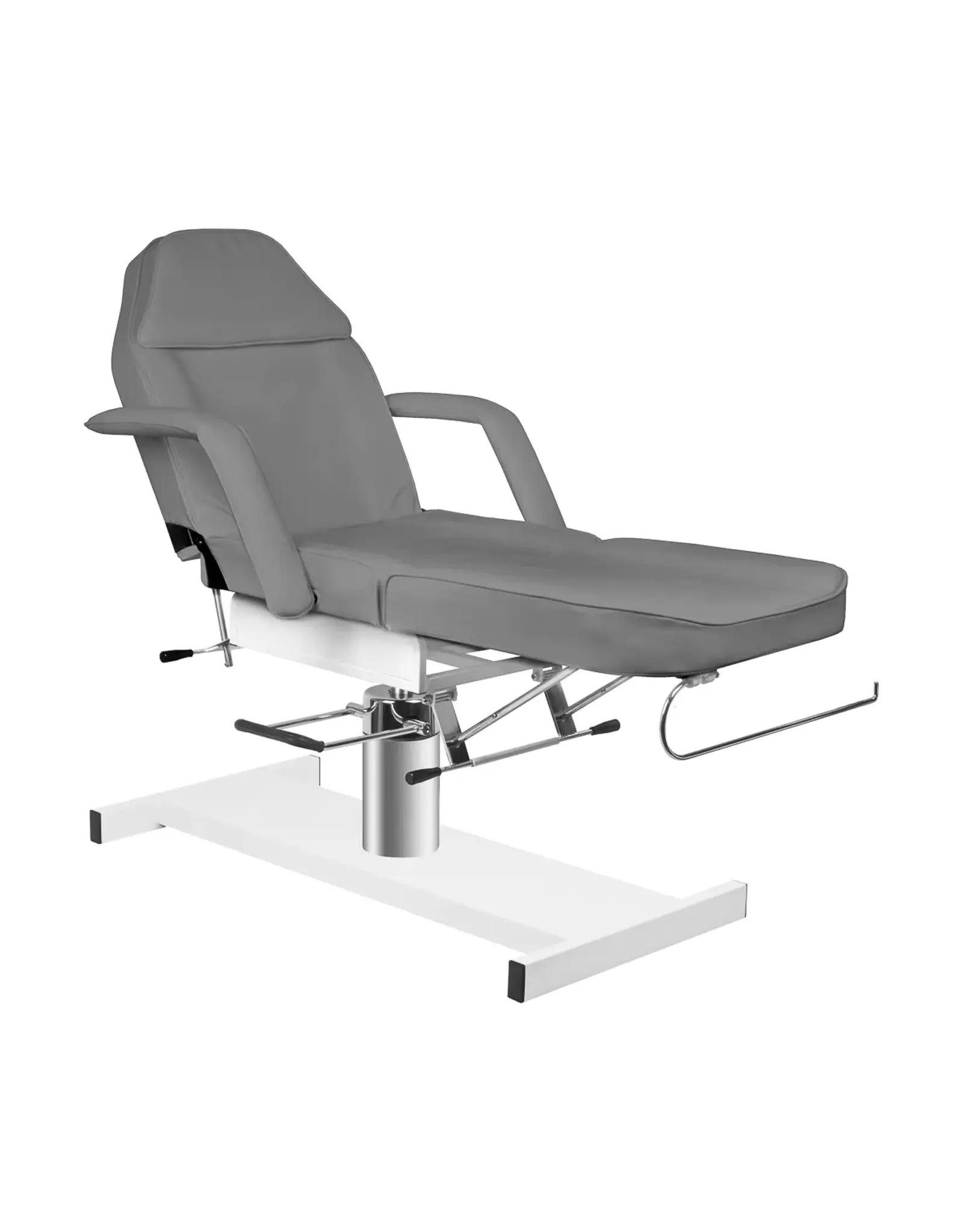 Mega Beauty Shop® Behandelstoel/Pedicurestoel grijs