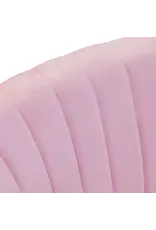 Mega Beauty Shop® Barkruk LUX roze fluweel