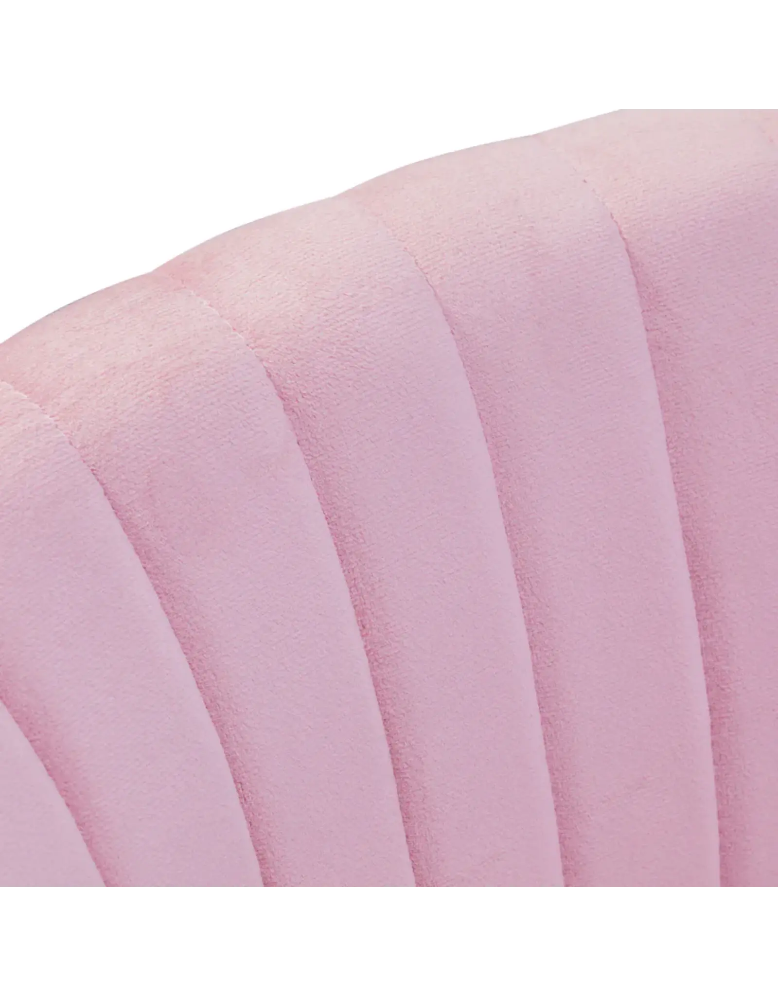 Mega Beauty Shop® Barkruk LUX roze fluweel