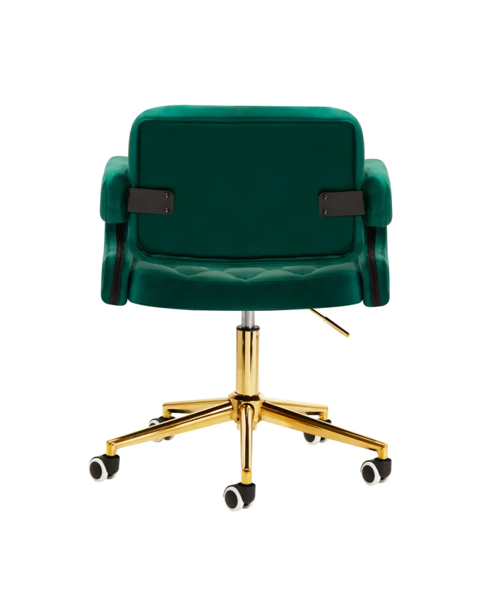 Mega Beauty Shop® Draaistoel LUX groen fluweel