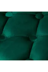 Mega Beauty Shop® Draaistoel LUX groen fluweel