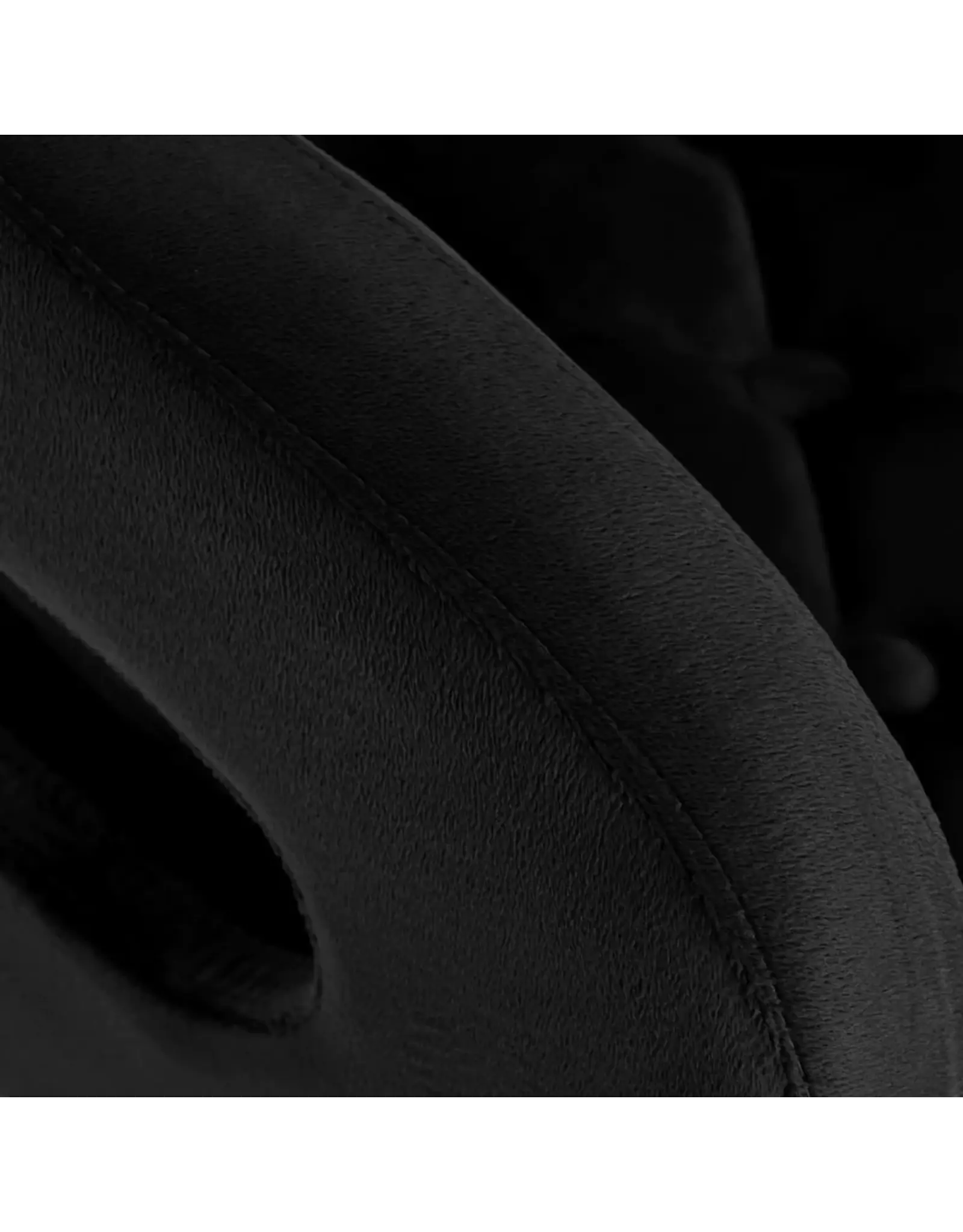 Mega Beauty Shop® Draaistoel LUX zwart fluweel