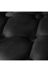 Mega Beauty Shop® Draaistoel LUX zwart fluweel