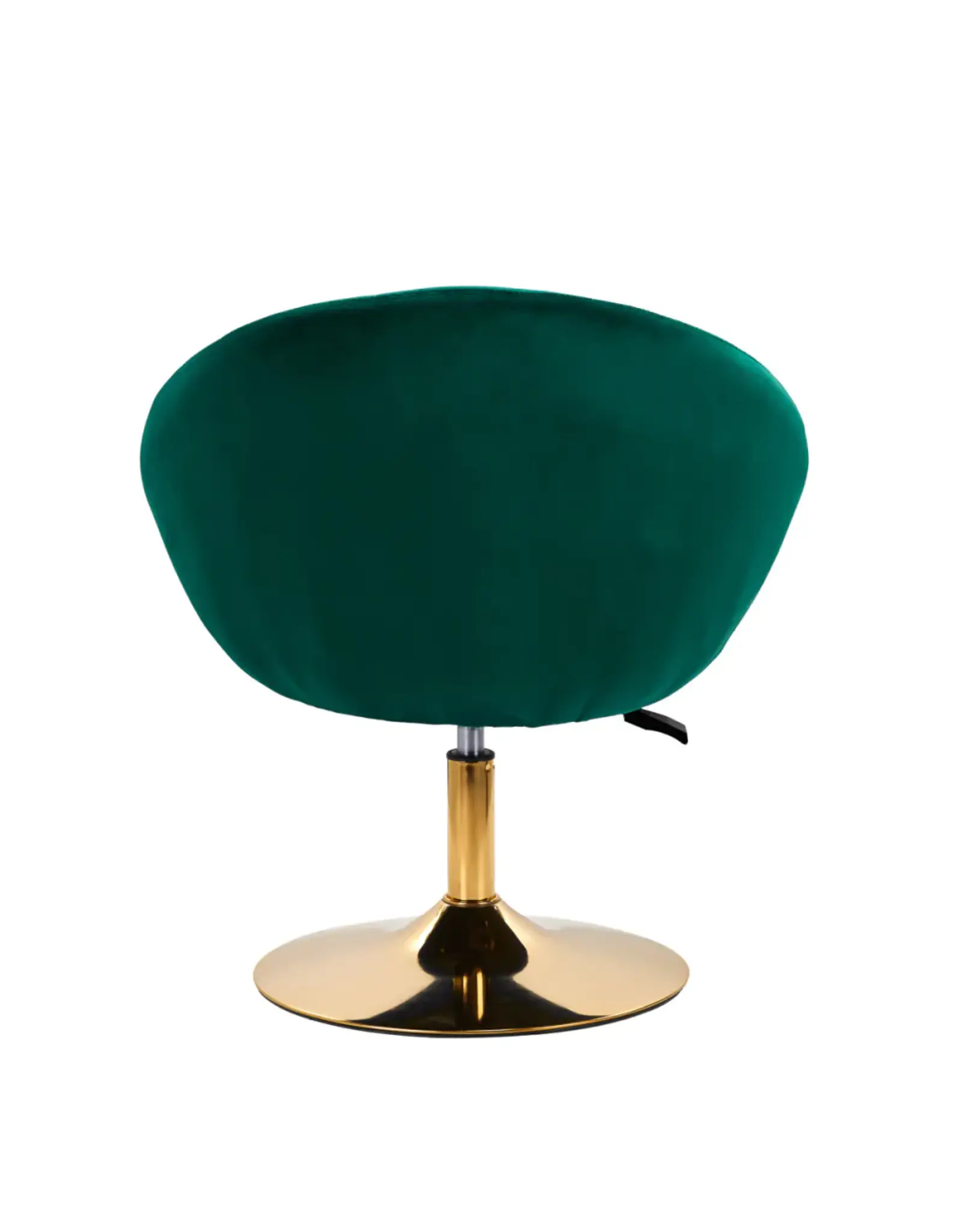 Mega Beauty Shop® Draaistoel LUX groen fluweel