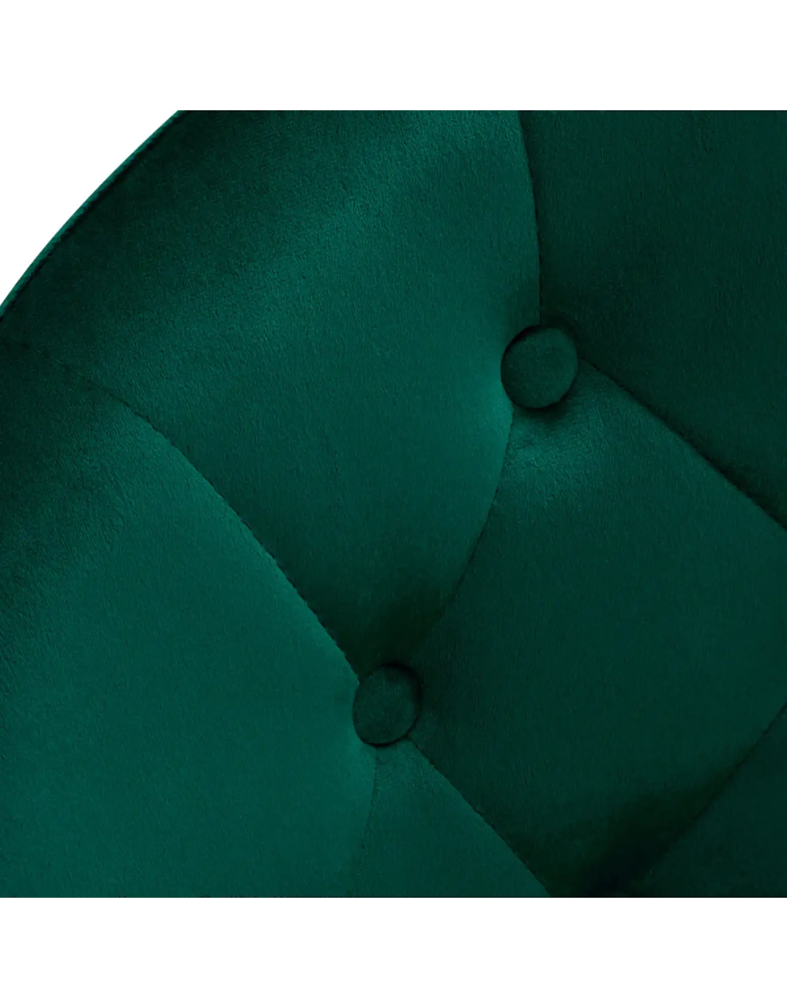 Mega Beauty Shop® Draaistoel LUX groen fluweel