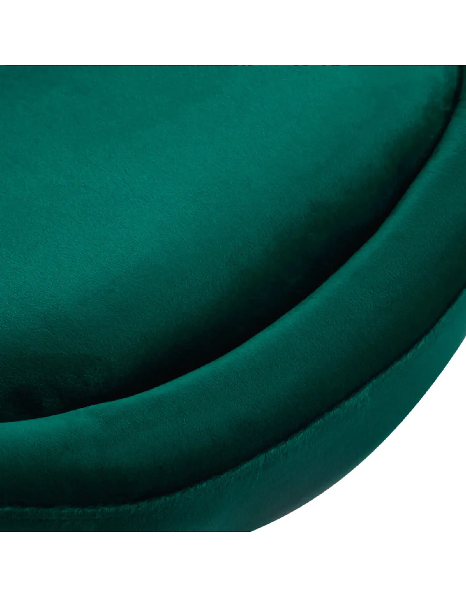 Mega Beauty Shop® Draaistoel LUX groen fluweel