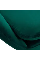 Mega Beauty Shop® Draaistoel LUX groen fluweel