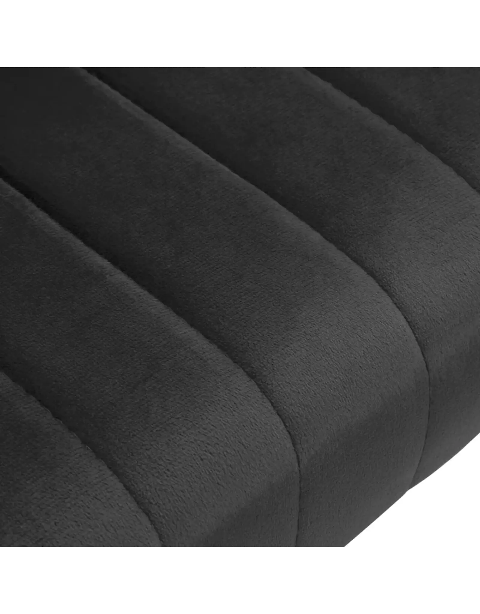 Mega Beauty Shop® Draaistoel LUX grijs fluweel