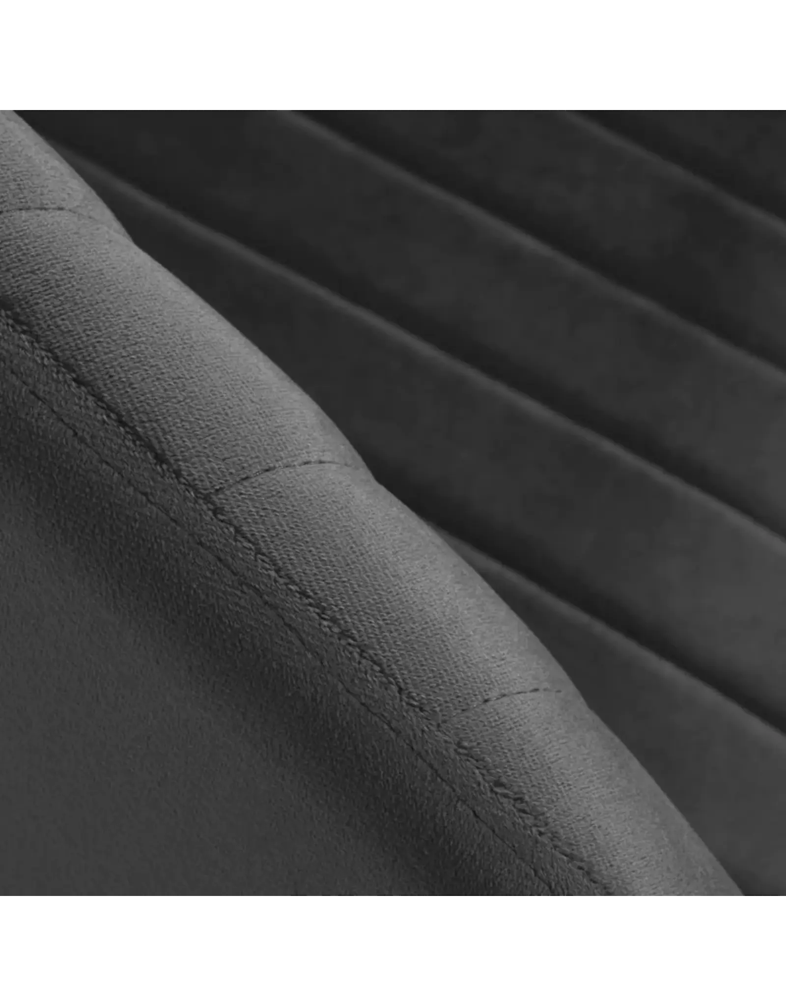 Mega Beauty Shop® Draaistoel LUX grijs fluweel