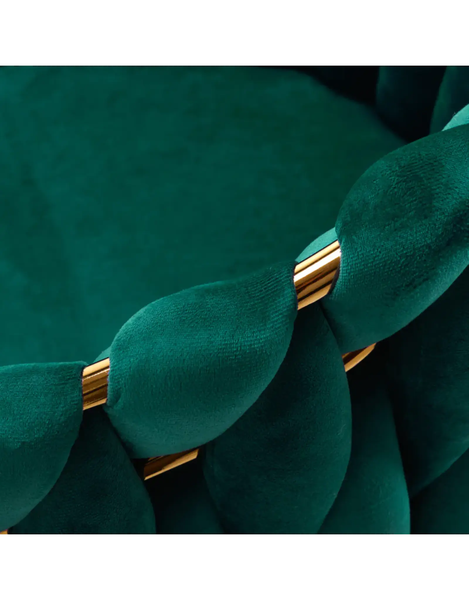 Mega Beauty Shop® Stoel LUX Groen Fluweel