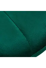 Mega Beauty Shop® Stoel LUX Groen Fluweel