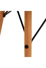 Mega Beauty Shop® Stoel LUX Grijs Fluweel