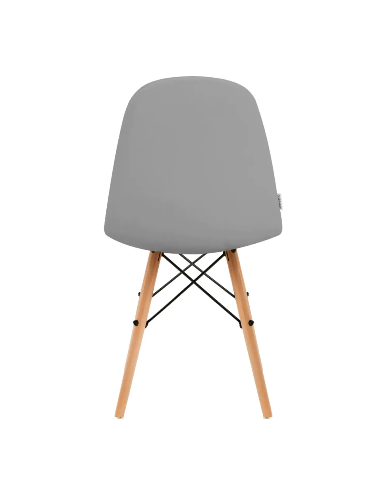 Mega Beauty Shop® Stoel LUX Grijs Eco-leer