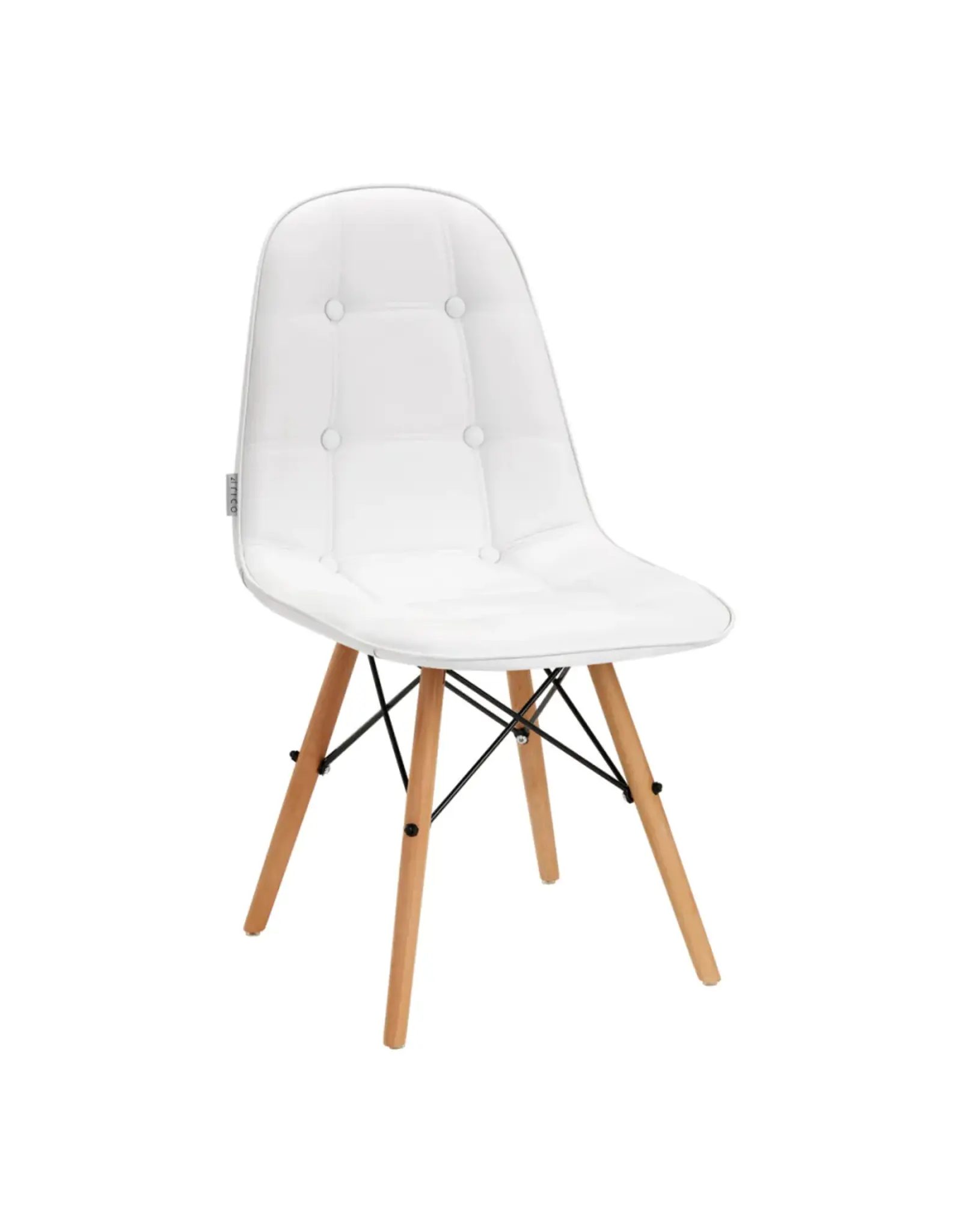 Mega Beauty Shop® Stoel LUX Wit Eco-leer