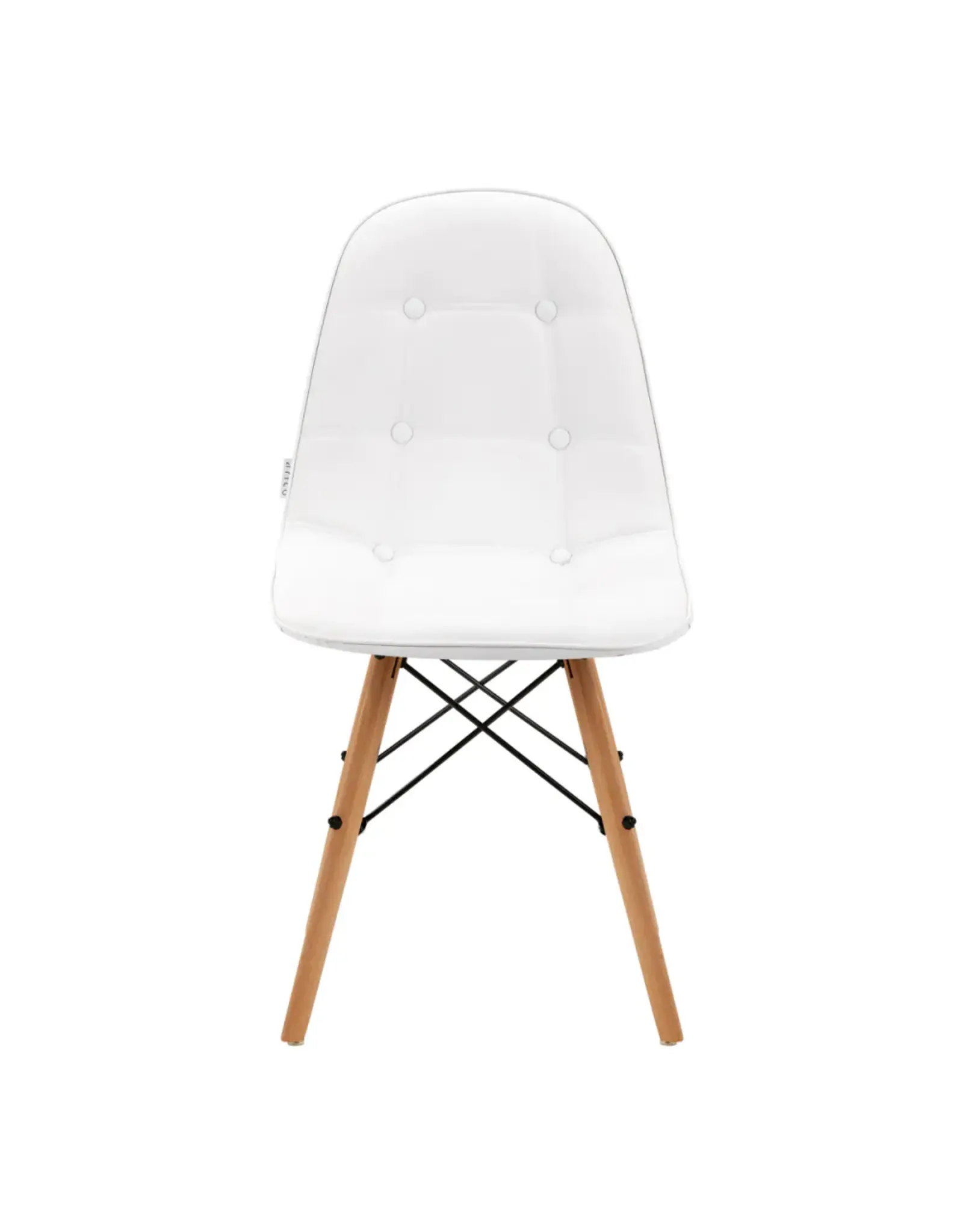 Mega Beauty Shop® Stoel LUX Wit Eco-leer