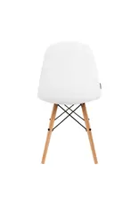 Mega Beauty Shop® Stoel LUX Wit Eco-leer