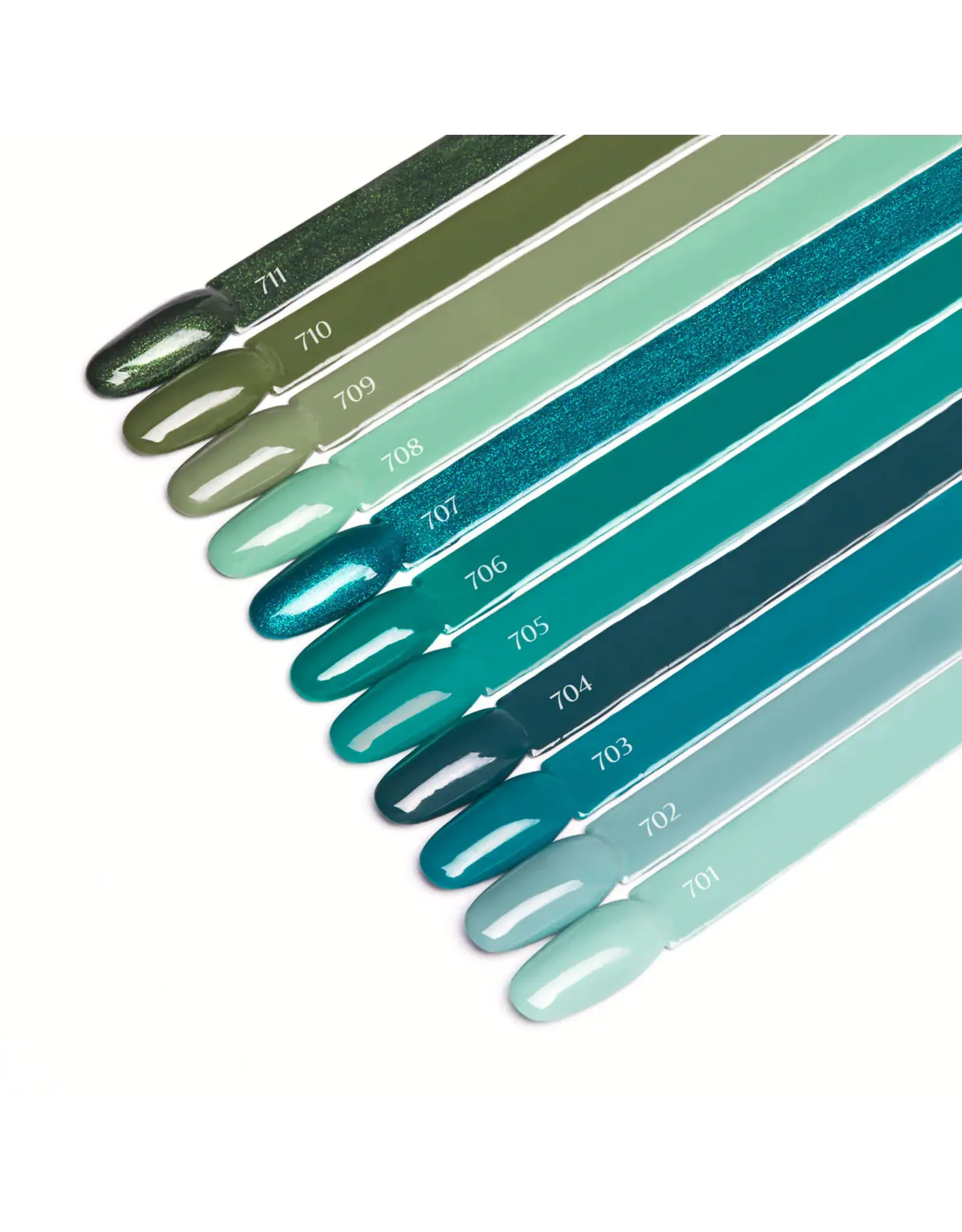 Mega Beauty Shop® Gel polish 5ml. Green 707 TPO -free