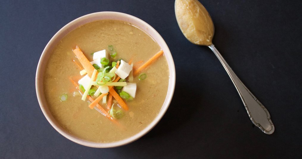 Kasu-Jiru: Misosoup with Sake Kasu