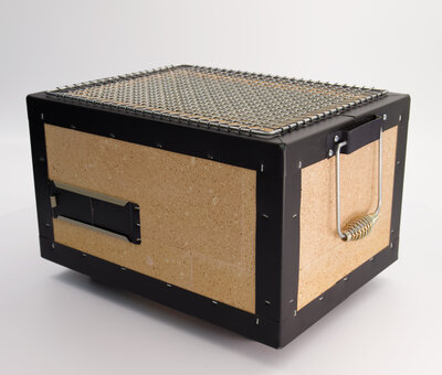 Dutch Wasabi Konro Grill Diatomite 31x23x20cm B-9