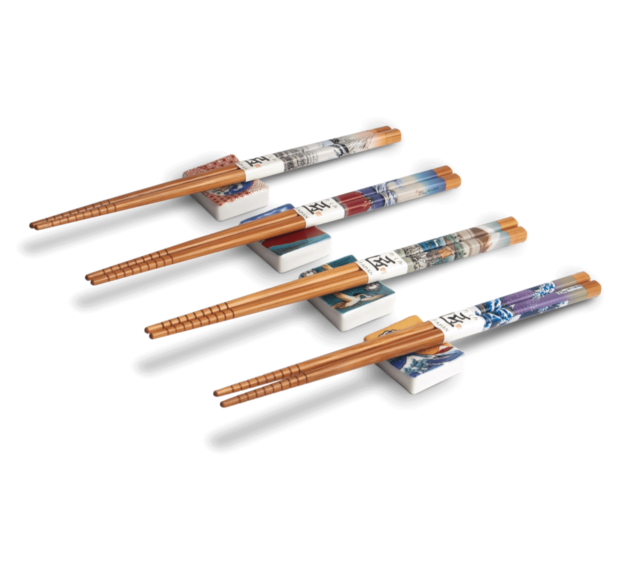Chopstick tableware gift set - Japanese art
