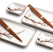 Sushi tableware giftbox - sakura