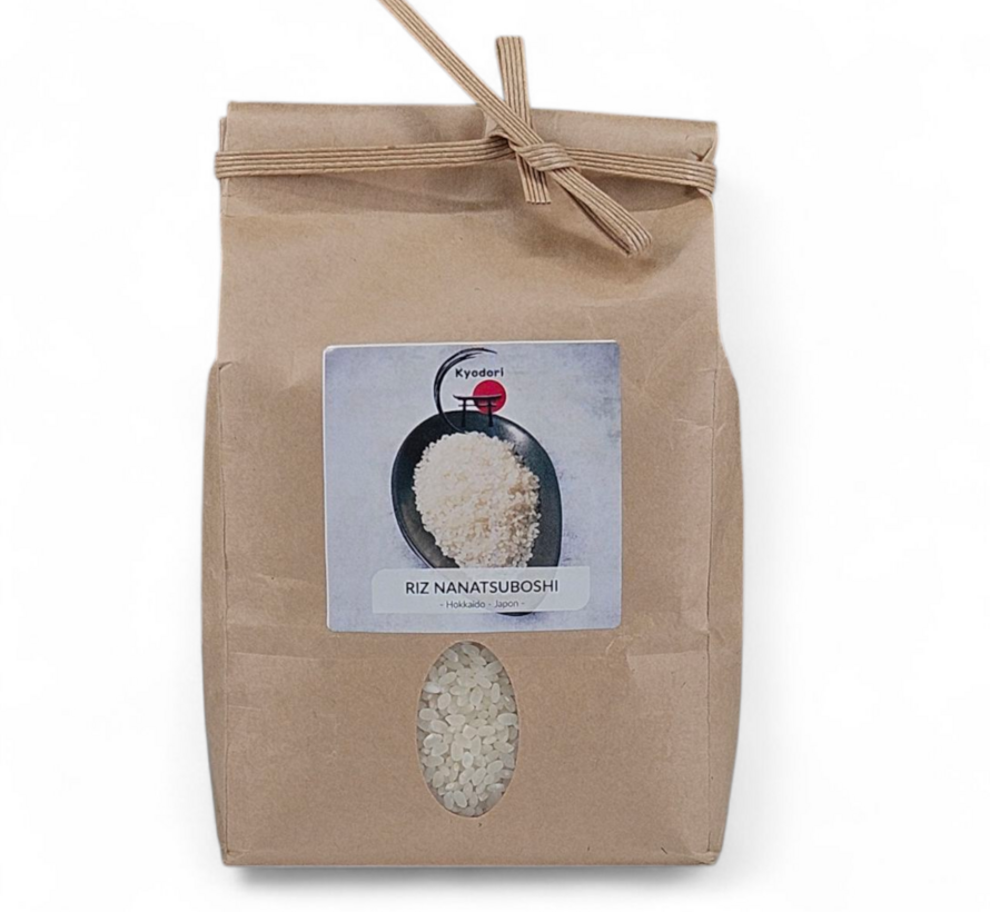 Nanatsuboshi rijst uit Hokkaido - perfect voor sushi - 1 kg