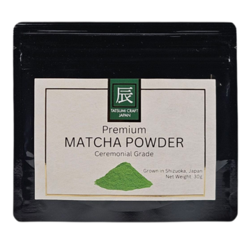Tatsumi Premium matcha - 100% Japanese Tencha - 30 grams