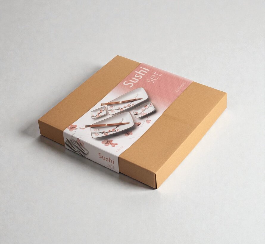 Sushi tableware giftbox - sakura