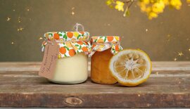 Recept: yuzu curd & konfijt