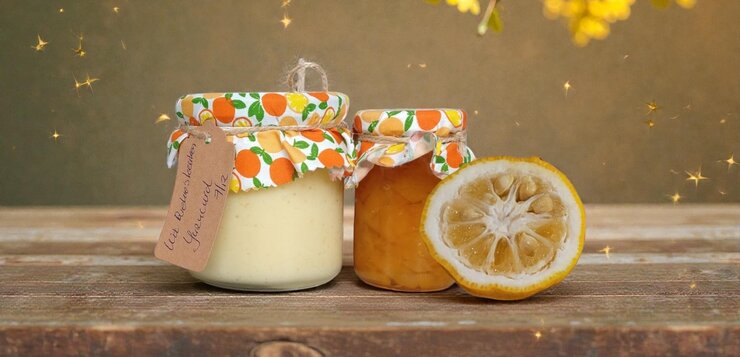 Recept: yuzu curd & konfijt