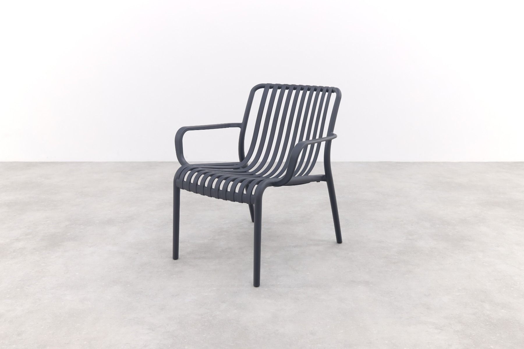 Stripe lounge chair Anthracite Madino Patio Furniture