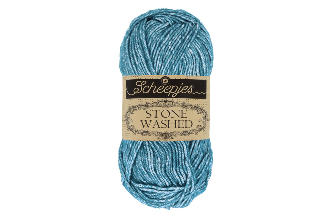 Scheepjes Stone Washed 50 gr - 805 Blue Apatite
