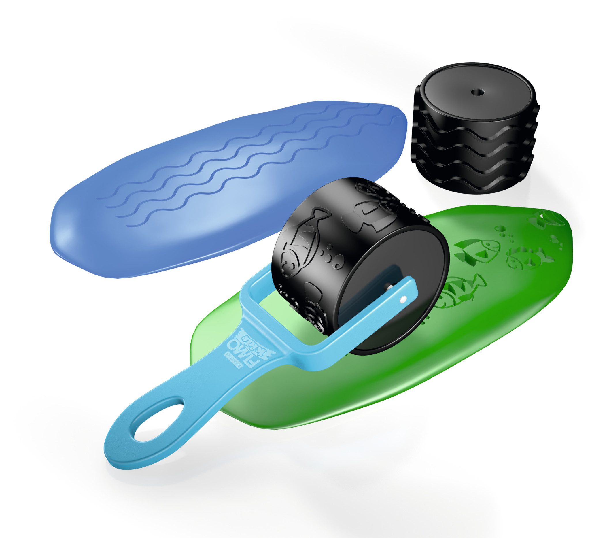 Fimo Kids Motiefroller Golf/Vis