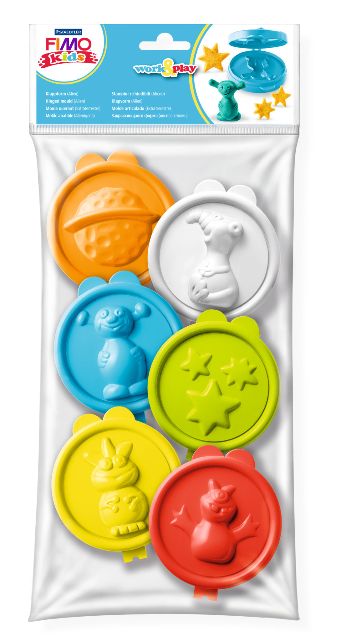 Fimo Kids Klapvormen Ruimtewezen