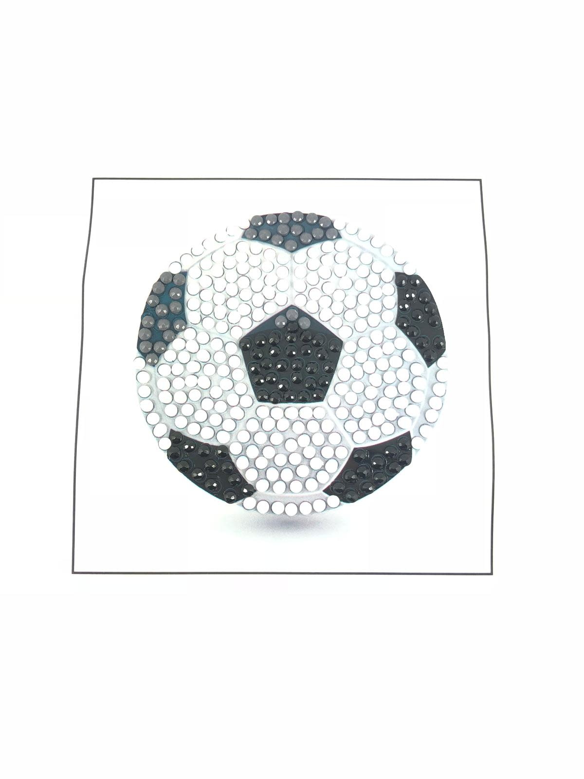 Crystal Art Sticker Football