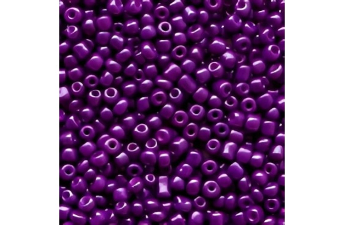 Glaskralen Rocailles 2mm Wine Purple
