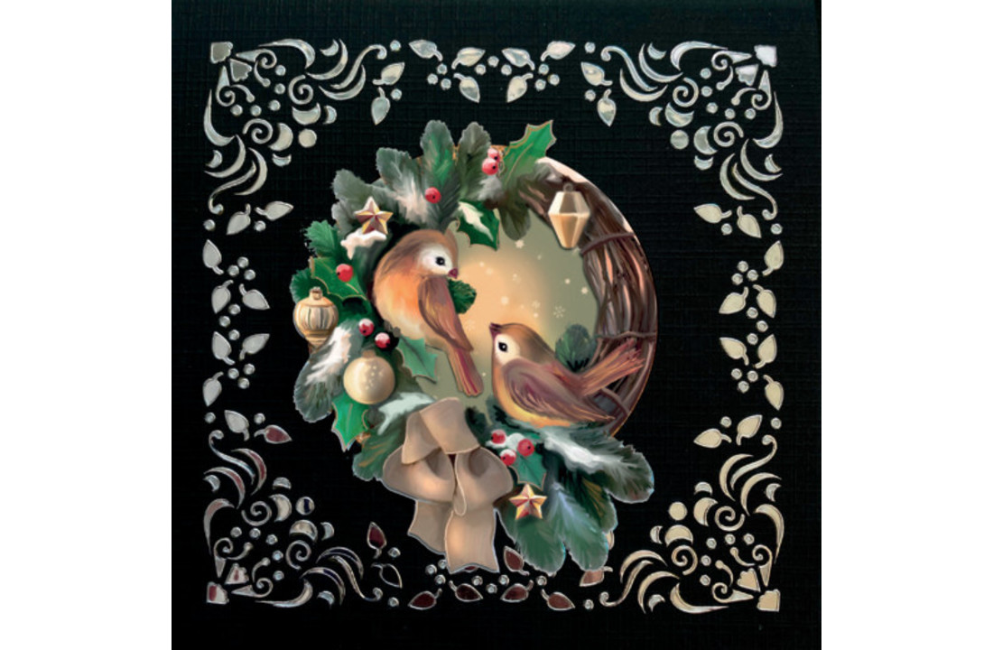 Dot and Do on colour 2 Christmas Bird
