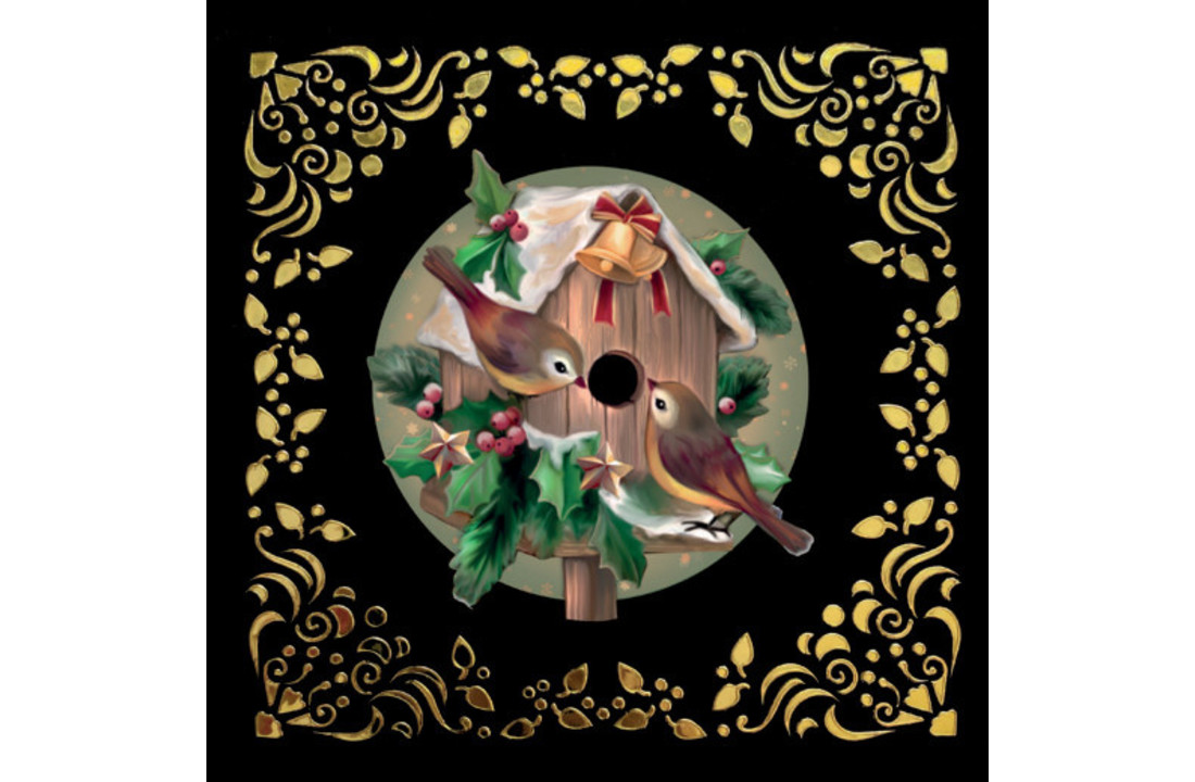 Dot and Do on colour 2 Christmas Bird
