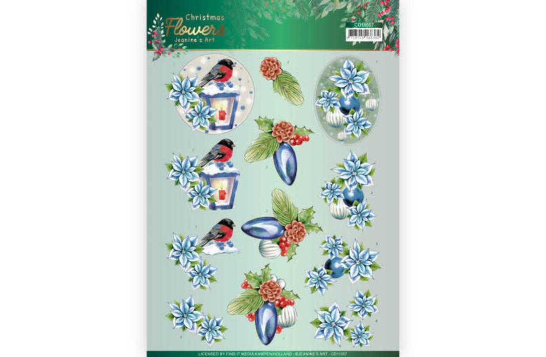 3D Cutting sheet Jeanine's art CD11557