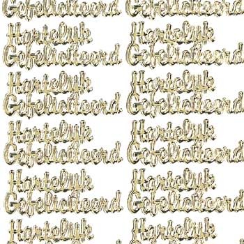 Doodey Hartelijk Gefeliciteerd Goud