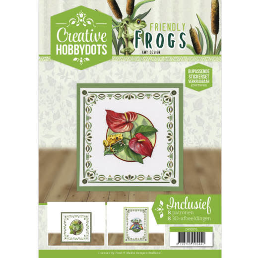 Creative Hobbydots 10 - Amy Design - Friendly Frogs