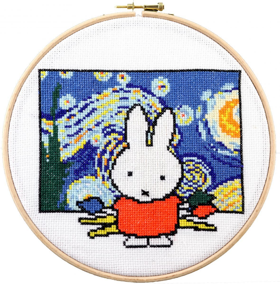 Pako Borduurpakket Nijntje Holland van Gogh