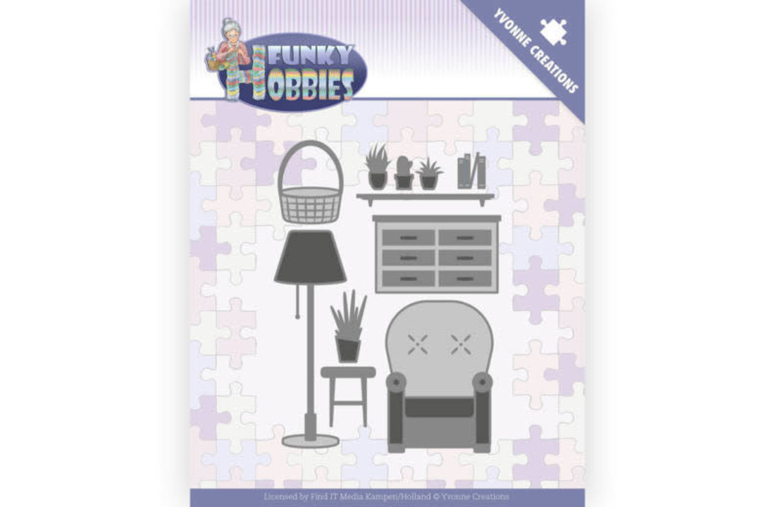 Yvonne Creations - Dies - Funky Hobbies - Huiskamer