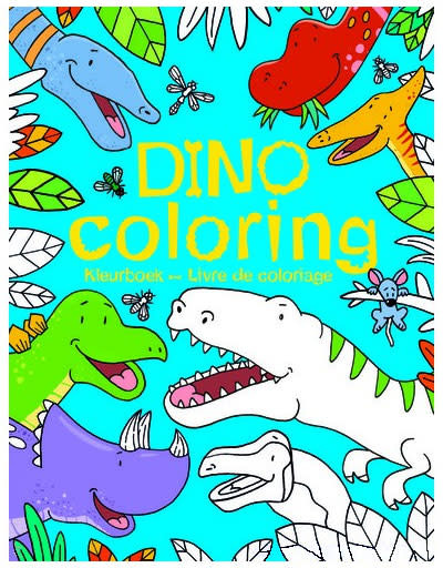 Dino Coloring Kleurboek