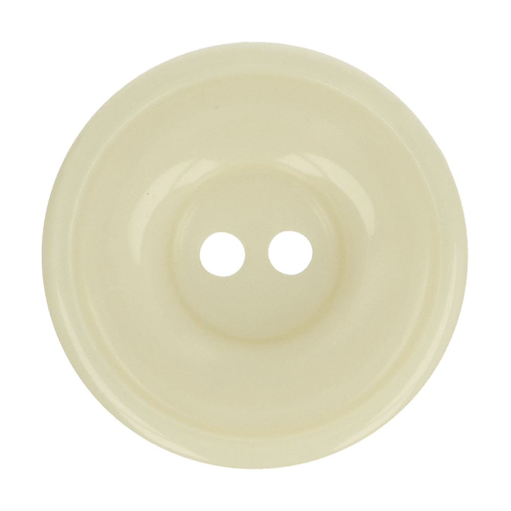 Bottoni Italiani knoop - 15mm creme