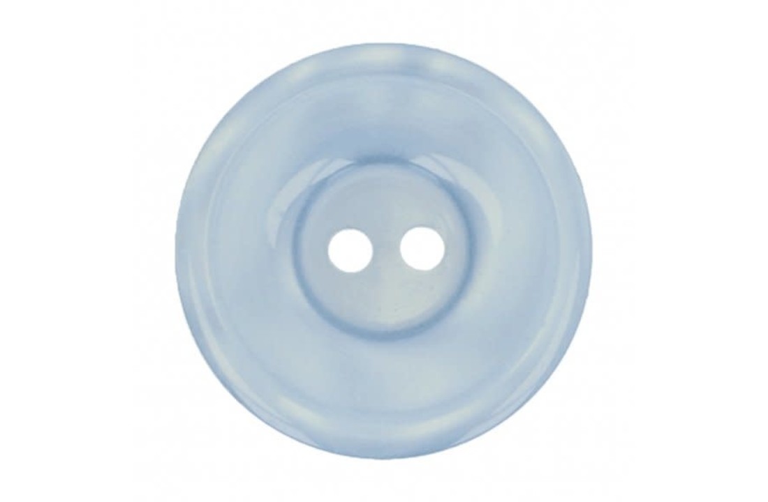 Bottoni Italiani knoop - 12,5mm Licht blauw