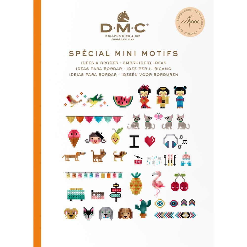 DMC Boek Ideeën om te borduren mini patronen