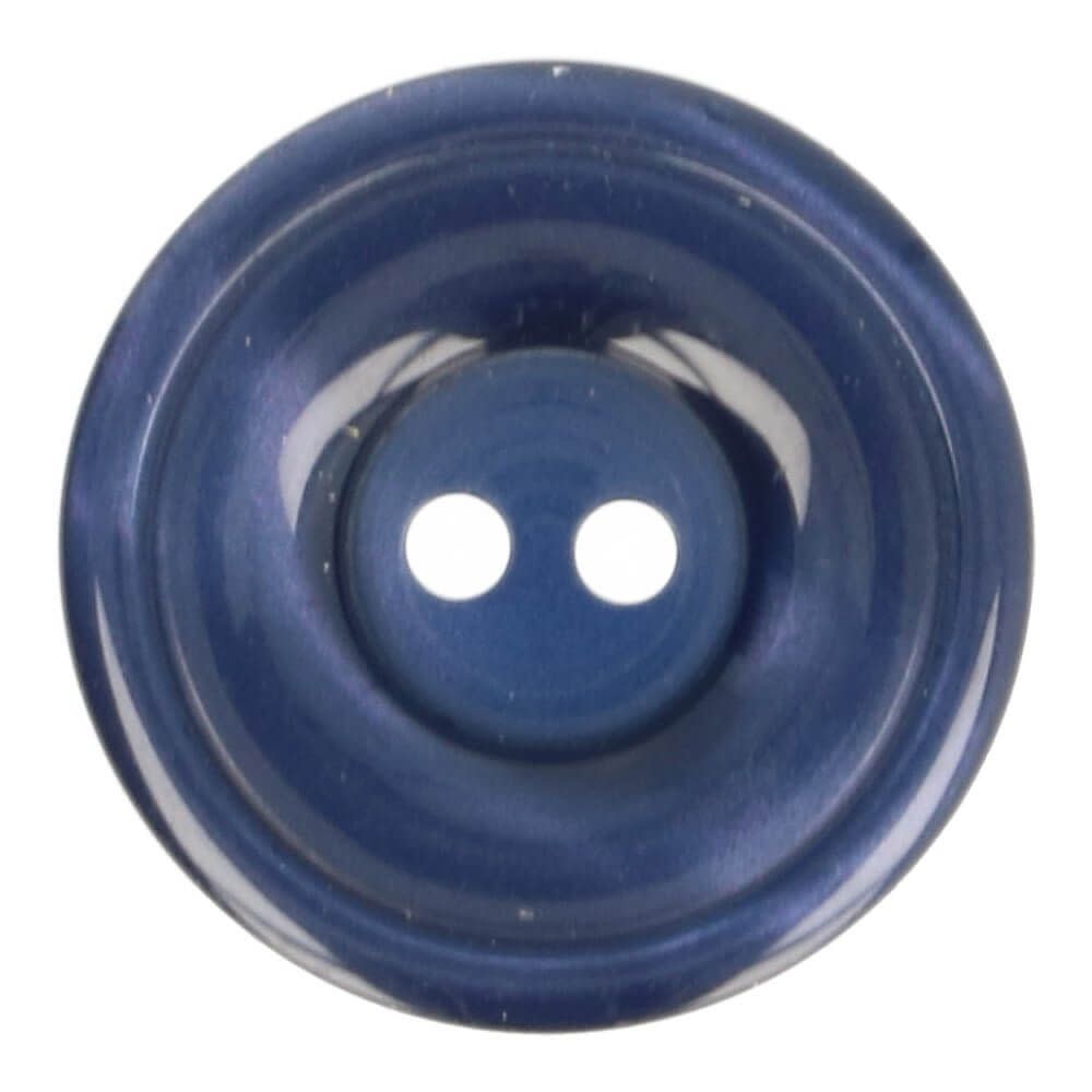 Bottoni Italiani knoop - 15mm blauw
