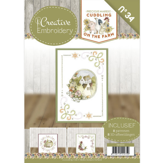 Creative Embroidery 34 - Precious Marieke - cuddling on the farm